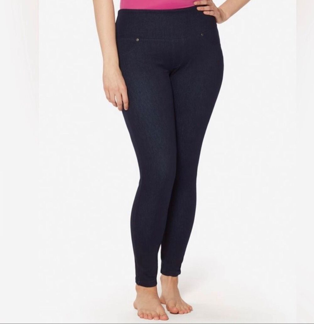 Ruby Ribbon Jean Leggings Black Nwt Size Medium